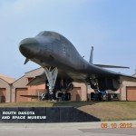 While at the Ellsworth Air Force Base, I saw a B1B Lancer at the South Dakota Air and Space Museum.