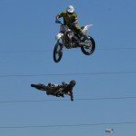 Motorcyles were literally dropping in from everywhere to visit the Sturgis Rally.