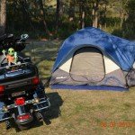 Camping at the beautiful "Rush-No-More" Campground, four miles from Sturgis, exit 37 off of Interstate 90.