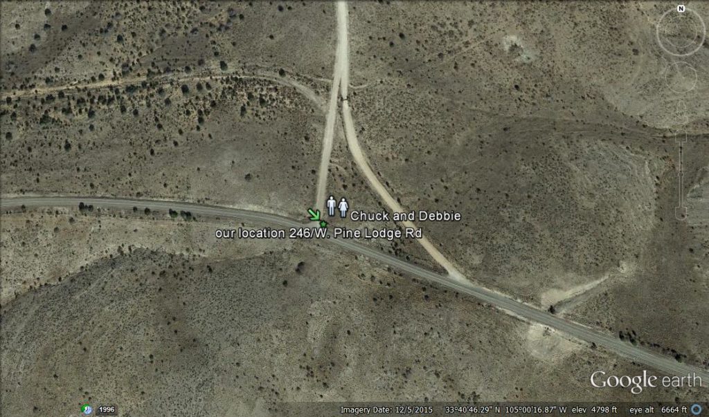 Roswell UFO location